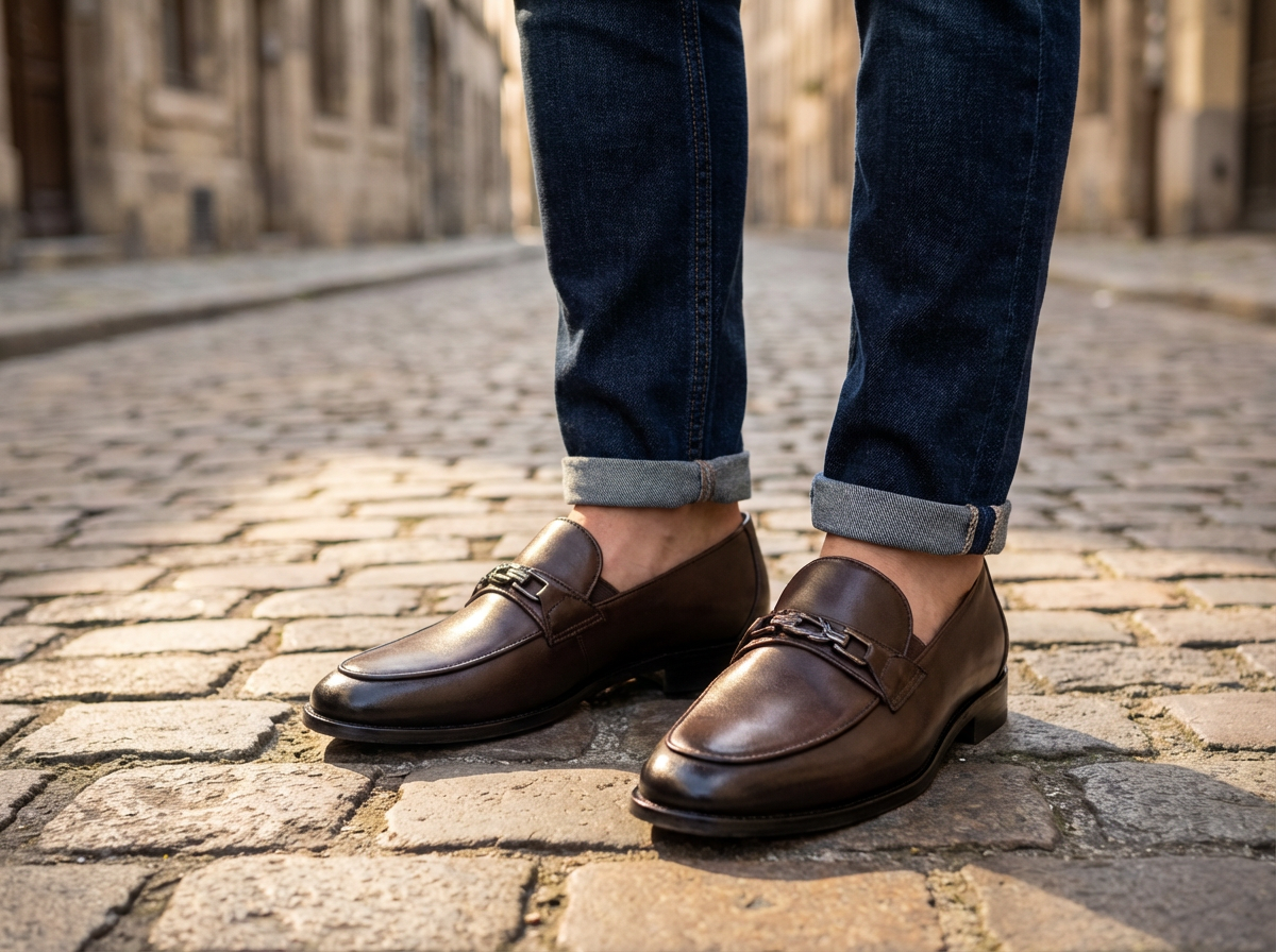 How to Style Brown Loafers with Jeans: The 2026 Guide | Shoescoo How to Style Brown Loafers with Jeans: The 2026 Guide | Shoescoo