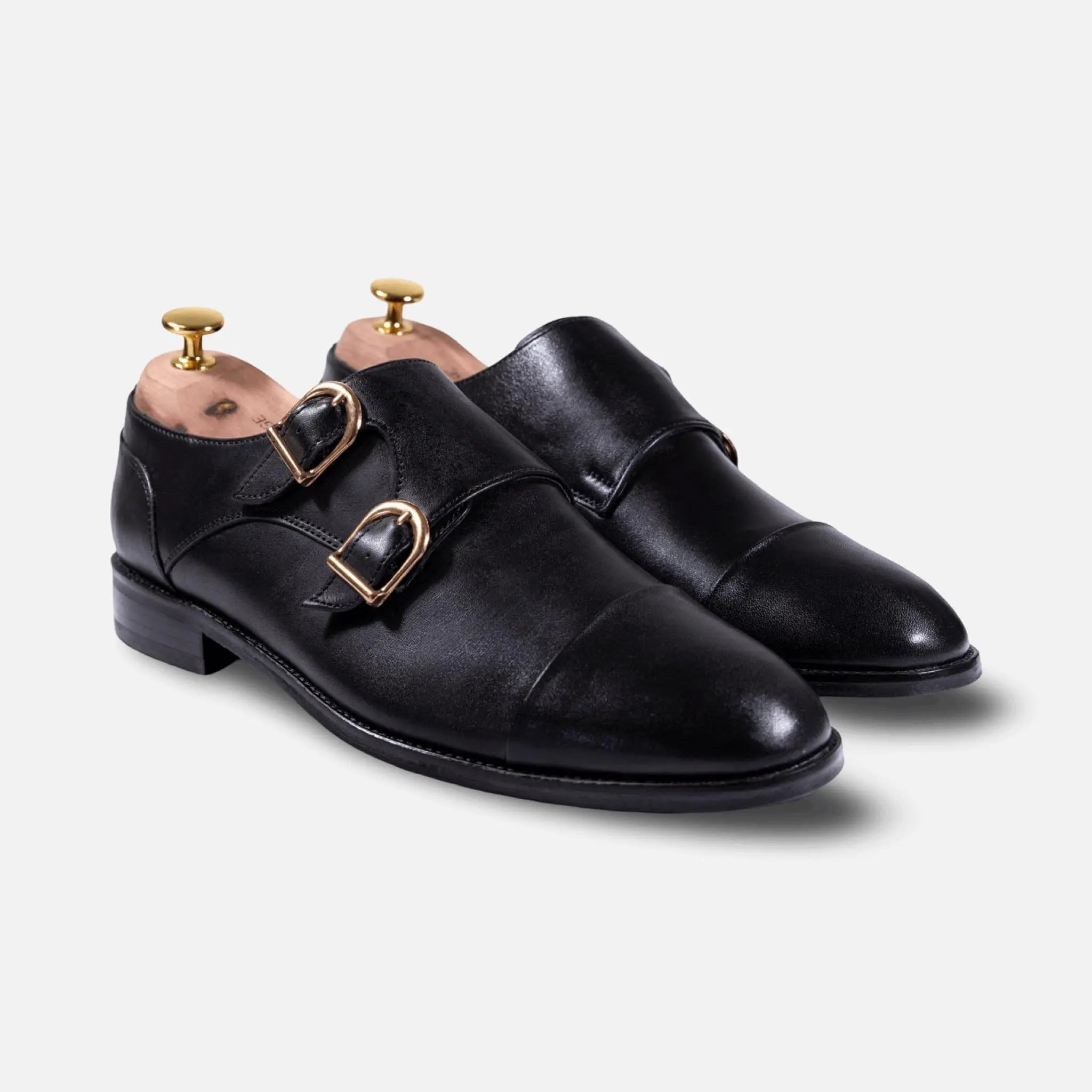 monk strap dress shoes black Billy Reid Single Monk, Are these shoes comfortable for extended wear Carlos Santos 9975 Double Monks