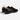 Back view of Oasis Loafer black — slip-on loafers men can wear daily, Goodyear welted and resoleable.