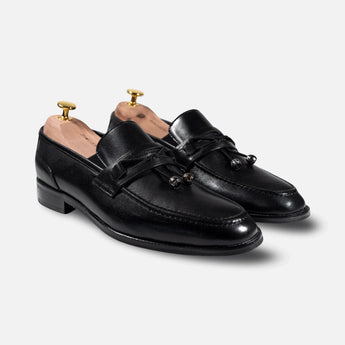Oasis Loafer black — men’s black loafers in full-grain leather with a refined slip-on profile.