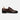 Side-angle view of Zenith brown leather loafers for men, showing premium Goodyear welt craftsmanship.
